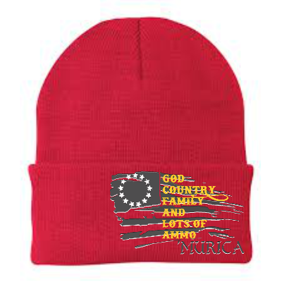 God, Country Beanie