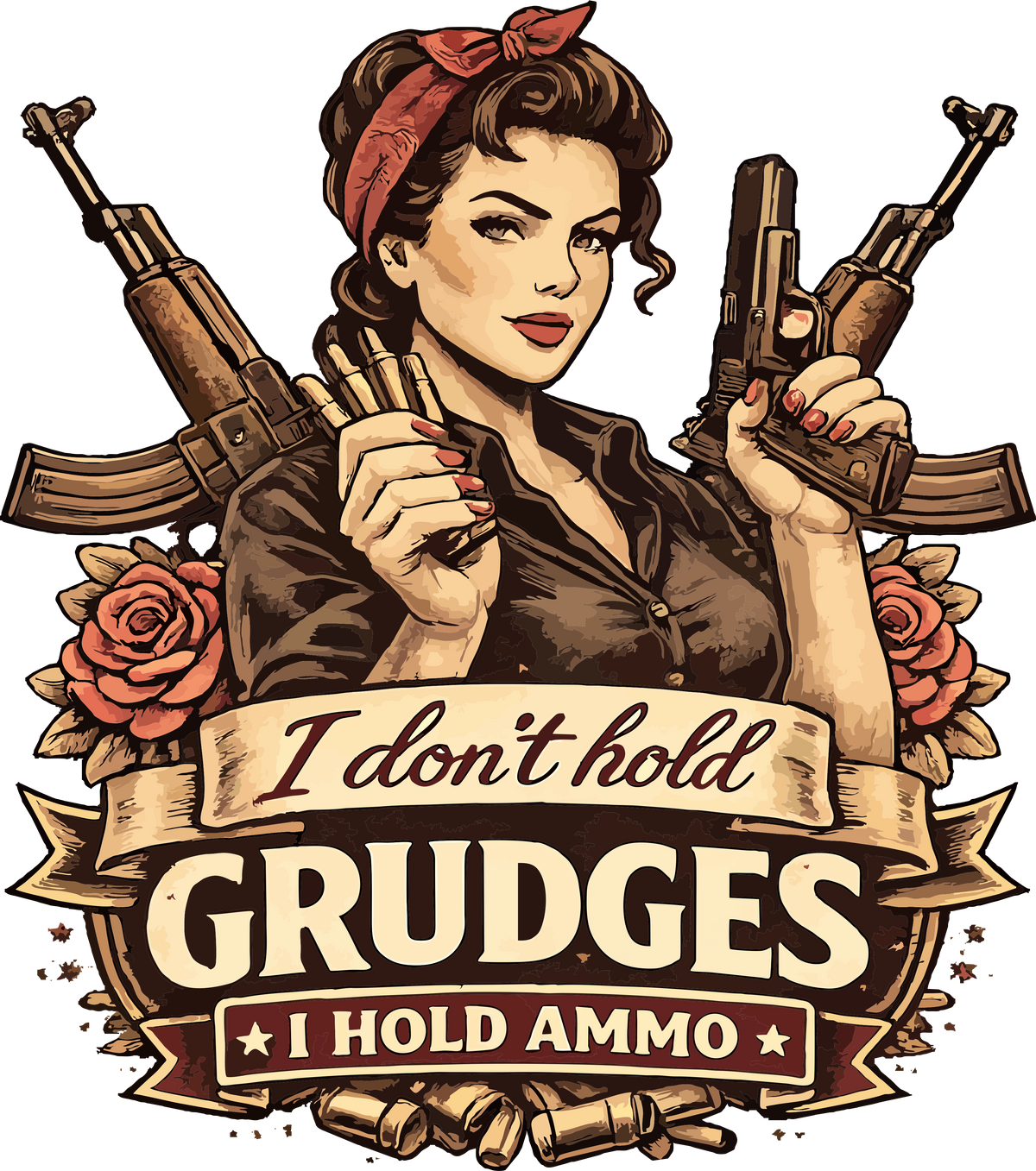I don't hold grudges girl